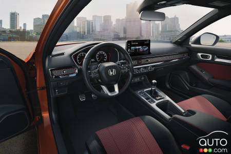 Honda Civic Si 2022, intérieur